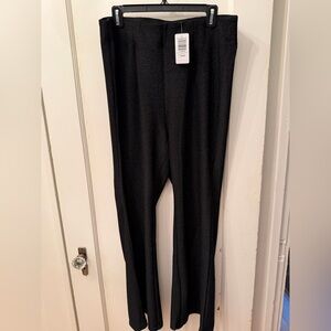 NWT Torrid Pull-On Flare Stretch Lurex High-Rise Pants size 1S